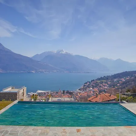 Sleeps 4 Pool Air Con Lejlighed Pianello Del Lario